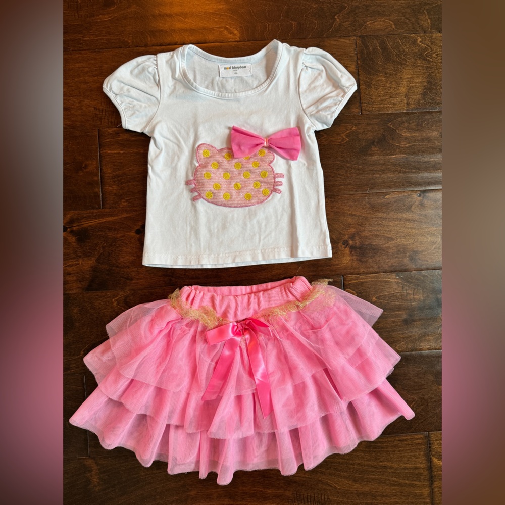 MUG KINGDOM | Hello Kitty Tu-Tu Cutie Skirt Set - 3T